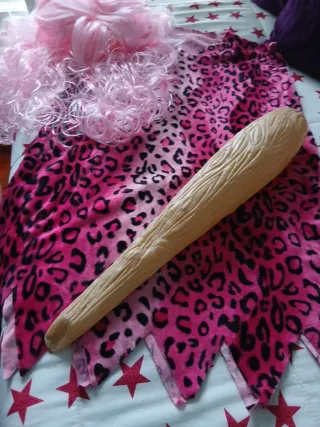 Disfraz cavernicola fashion.