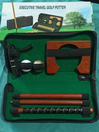 Juego de bastones de senderismo plegables