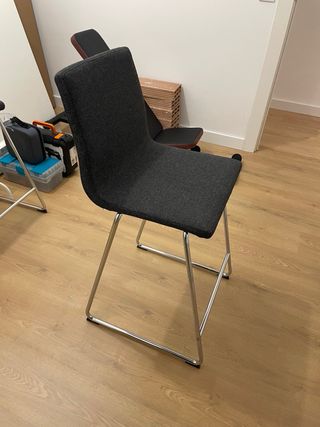 Taburetes Ikea LILLÅNÄS gris