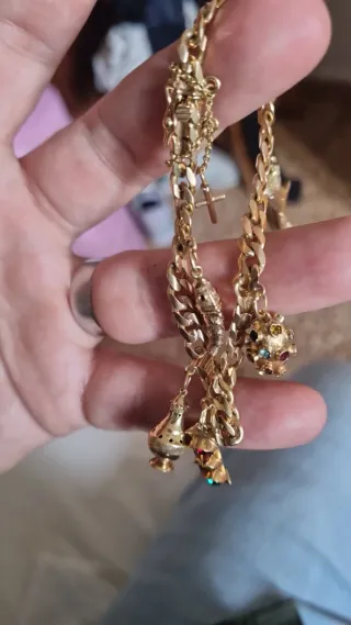 Pulsera Oro 18k Mujer 25gr