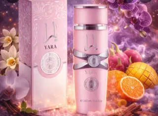 Ambientador Yara Rosa y Plateado Original