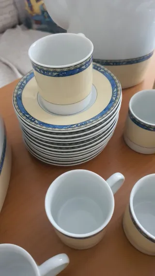 Juego de café y complementos