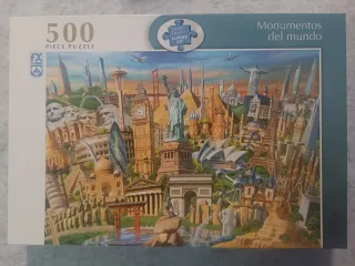 Puzzle 500 Piezas Monumentos del Mundo