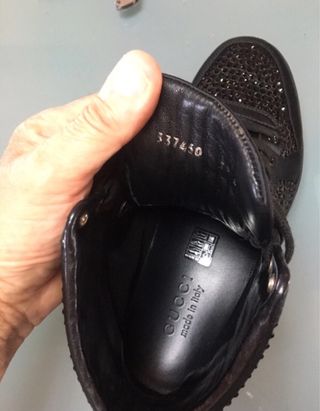 Scarpe Gucci Donna Glitter Nere