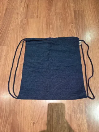 Mochila vaquera con cordones