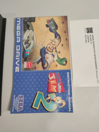 Earthworm Jim 2 Sega Megadrive