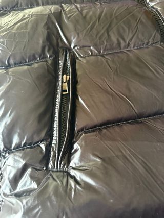 Moncler Maya chaqueta con Capucha Negro