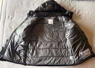 Moncler Maya chaqueta con Capucha Negro