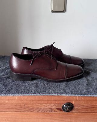 Zapatos Mango Blucher Talla 44 Marrón