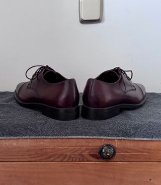 Zapatos Mango Blucher Talla 44 Marrón