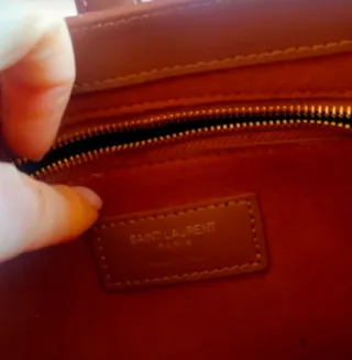 Borsa Saint Laurent marrone