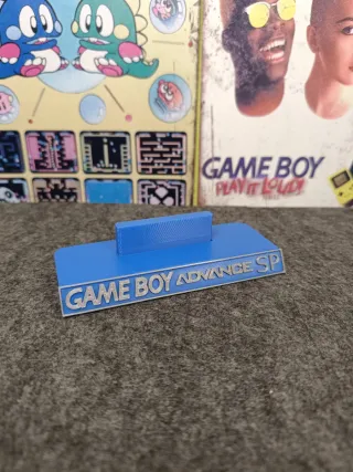 Supporto stand espositore Game Boy Advance SP