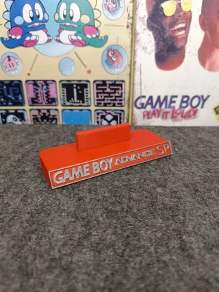 Supporto stand espositore Game Boy Advance SP