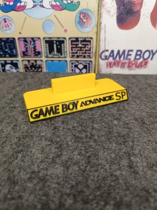 Supporto stand espositore Game Boy Advance SP