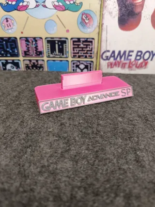 Supporto stand espositore Game Boy Advance SP