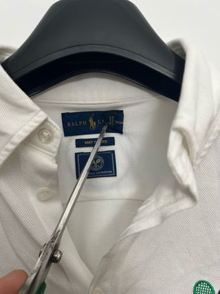 Camisa Polo Ralph Lauren Tenis Blanca