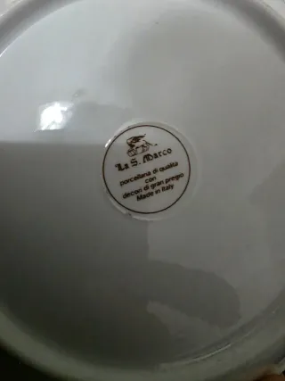 Set piatti porcellana San Marco bambino