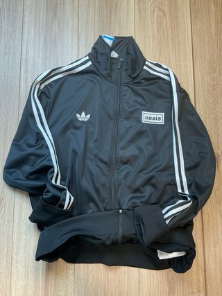 Chaqueta Oasis x Adidas Negra Talla S
