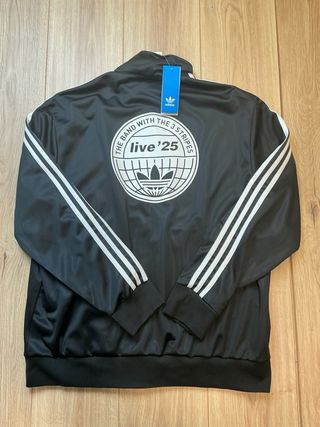 Chaqueta Oasis x Adidas Negra Talla S