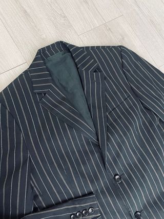 Blazer uomo Dolce & Gabbana righe grigio
