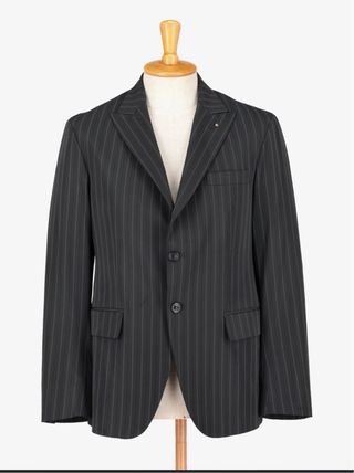 Blazer uomo Dolce & Gabbana righe grigio