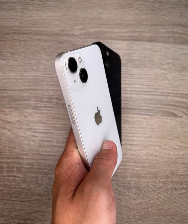 iPhone 13 128GB Negro y Blanco impecables
