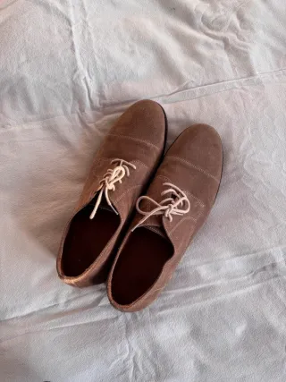 Scarpe Zara uomo pelle scamosciata n.45