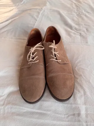 Scarpe Zara uomo pelle scamosciata n.45