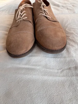 Scarpe Zara uomo pelle scamosciata n.45