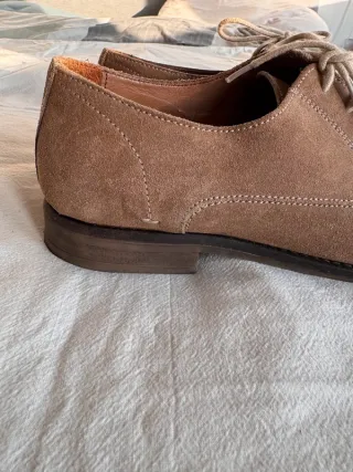 Scarpe Zara uomo pelle scamosciata n.45