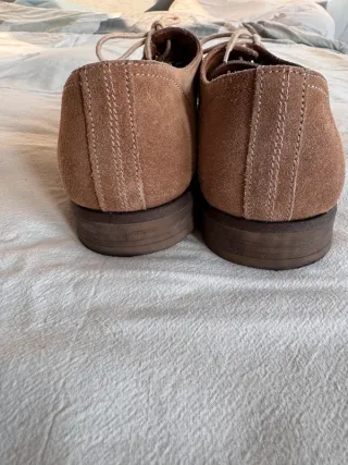 Scarpe Zara uomo pelle scamosciata n.45