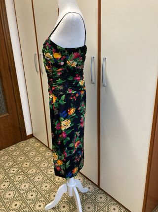 Tubino vintage donna floreale