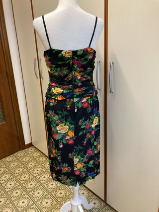 Tubino vintage donna floreale