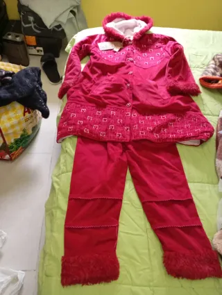 Ropa tradicional india/pakistaní roja talla 28