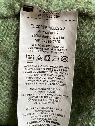 Chaleco Fórmula Joven Talla Única Verde