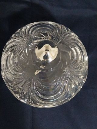 Bombonera de Cristal y Plata