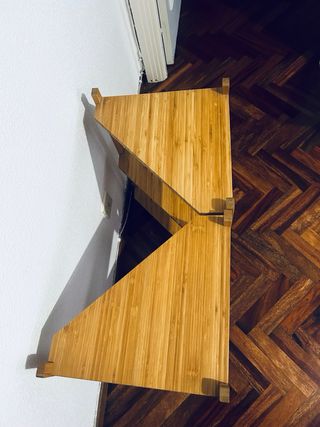 Estantería Esquina Ikea Bambú