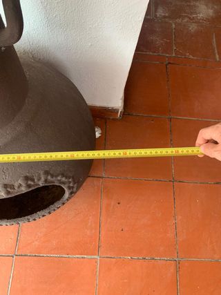 Estufa de leña de fundición