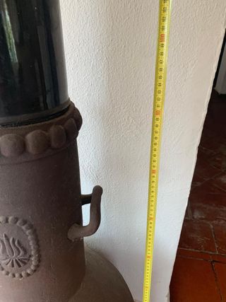 Estufa de leña de fundición