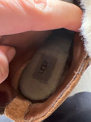 Botines UGG Marrones con Forro de Pelo
