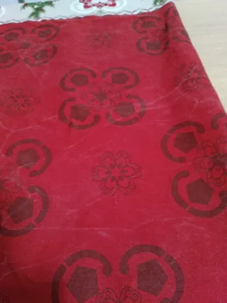 Tovaglia Rettangolare Natalizia Rossa