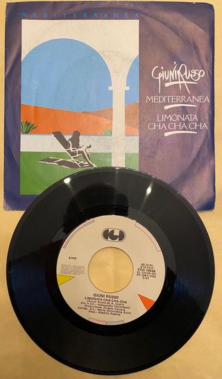 45 giri Giuni Russo - Mediterranea / Limonata