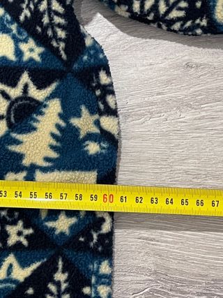 Vintage OKO Fleece Jacket | Nordic Reindeer & Snow