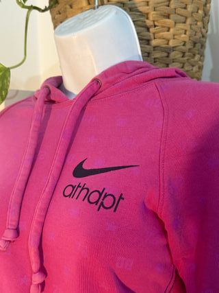 Sudadadera con capucha Nike talla S rosa fucsia