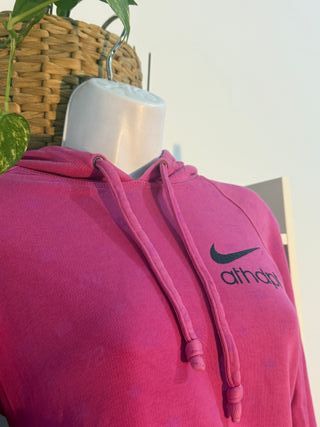 Sudadadera con capucha Nike talla S rosa fucsia