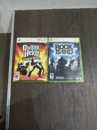 Lote 2 Juegos Xbox 360 Musicales