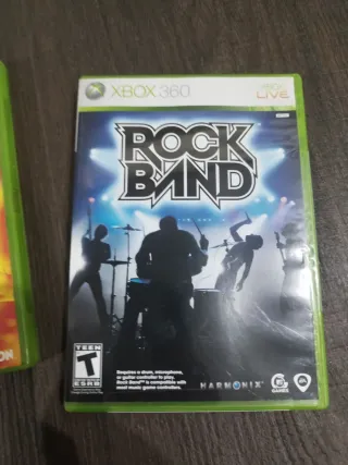 Lote 2 Juegos Xbox 360 Musicales