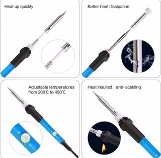 Soldador Eléctrico con Accesorios nuevo