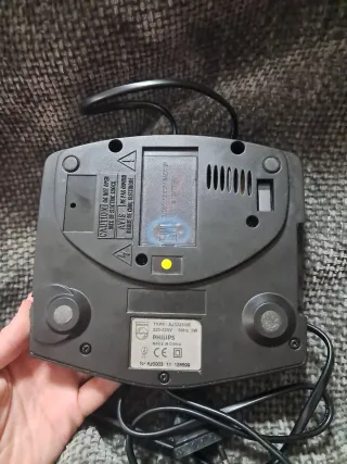 Radio Despertador Philips Negro/Gris