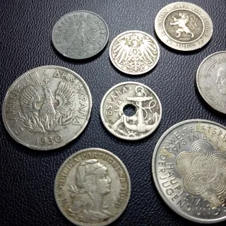 BAY0 0. Lote de 15 monedas. 92 g